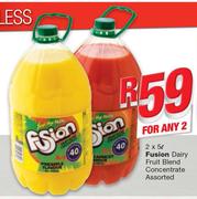Fusion Dairy Fruit Blend Concentrate-2x5Ltr