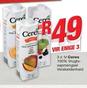 Ceres 100% Sapmengsel Verskeidenheid-3x1Ltr