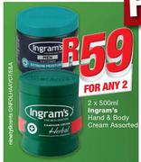 Ingram’s Hand & Body Cream-2x5ooml