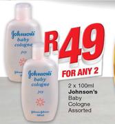 Johnson’s Baby Cologne-2x100ml