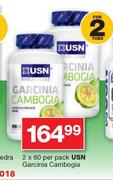 USN Garcinia Cambogia-2 x 60 Per Pack