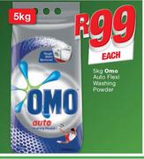 Omo Auto Fleexi Washiing Powder-5Kg Each