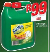 Sunlight Opwasmiddel-5Ltr Elk