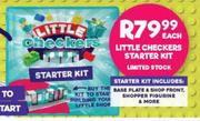 Little Checkers Starter Kit-Each