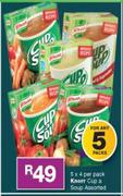 Knorr Cup A Soup Assorted-5 x 4 Per Packs