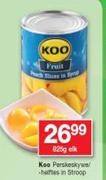 Koo Peach Slices In Syrup-825g