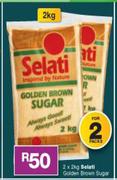 Selati Golden Brown Sugar-2 x 2kg