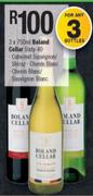 Boland Cellar Cabernet Sauvignon/Shiraz/Chenin Blanc/ Sauvignon Blanc-3 x 750ml 