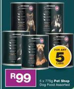 Pet Shop Dog Food Assorted-5 x 775g