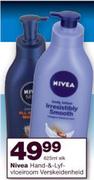 Nivea Hand & Lyf-loeiroom Verskeidenheid-625ml elk