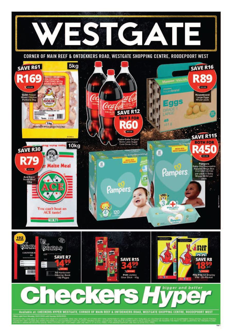 Checkers Hyper Westgate Bring On 2023 23 January 5 February