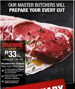 Steakhouse Classic New York Strip Steak-300g