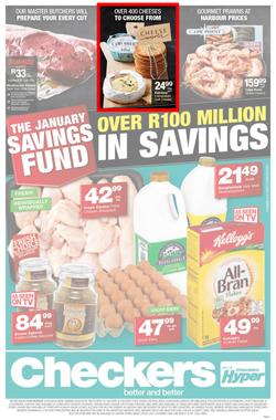 Checkers Gauteng, Mpumalanga, Limpopo, North West : January Savings Specials (21 Jan - 03 Feb 2019), page 1