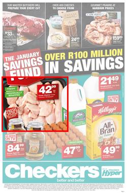 Checkers Gauteng, Mpumalanga, Limpopo, North West : January Savings Specials (21 Jan - 03 Feb 2019), page 1