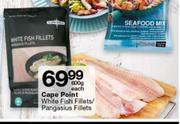 Cape Point White Fish Fillets/Pangasius Fillets-600g Each