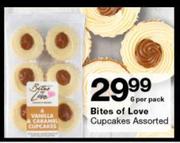 Bites Of Love Cupcakes 6's-Per Pack