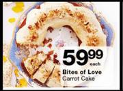 Bites Of Love Carrot Cake-Each
