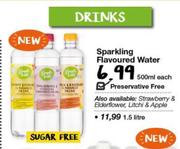 Simple Truth Sparkling Flavoured Water 500ml-Each