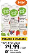 Simple Truth 100% Fruit Juice 1L-Each