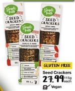 Simple Truth Seed Crackers 115g-Each