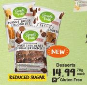 Simple Truth Desserts 70g-Each