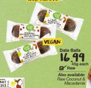 Simple Truth Date Balls 45g-Each