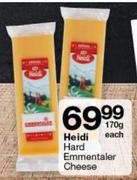 Heidi Hard Emmentaler Cheese 170g-Each