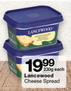 Lancewood Cheese Spread 230g-Each