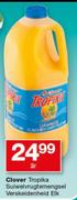 Clover Tropika Suiwelvrugtemengsel 2L-Each