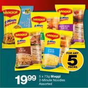 Maggi 2-Minute Noodles-5X73g
