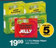 Happy Hippo Jelly-5X80g