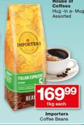 Importers Coffee Beans 1Kg-Each