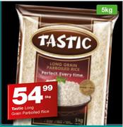 Tastic Long Grain Parboiled Rice-5Kg
