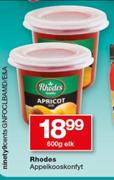 Rhodes Apple koos konfyt-600g Elk