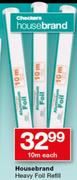 Housebrand Heavy Foil Refill-10m Each
