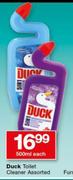 Duck Toilet Cleaner Assorted-500ml Each
