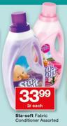 Sta Soft Fabric Conditioner Assorted-2Ltr Each