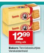 1Bakers tennis beskuitjies verskeidenheid-200g Elk