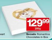 Socado Romantica Chocolates In Box-200g