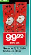 Socado sjokolade hartjies in boks-170g Elk