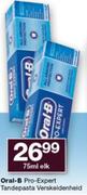 Oral-B Pro Expert tandepasta verskeidenheid-75ml Elk