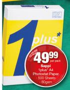 Sappii 1 Plus A4 Photostat paper 500 Sheets 80 Gsm-Per Pack