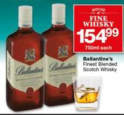 Ballantine's Finest Blended Scotch Whisky-750ml Each