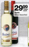 Saint Wine Assorted-750ml Each
