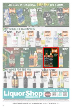 Checkers Liquor Gauteng, Brits, Klerksdorp, Limpopo, Mpumalanga, Free State, North West, Potchefstroom & Rustenburg : Your Savings Champion (25 July - 9 August 2022), page 2