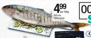Whole Yellowtail-Per 100g