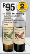 The Wolftrap Syrah/Mourvedre Viognier/Viognier/Chenin Blanc/Grenache Blanc/Rose-2 x 750ml