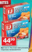 I&J Out O The Oven Gekrummelde visporsies verskeidenheid-400g Elk