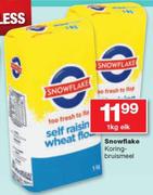 Snowflake koring bruismeel-1Kg Elk