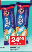 Bakers Zoo beskuitjies-150g Elk